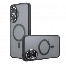 for Xiaomi Poco F7 Black Case Compatible with Magsafe- Kika Magnetic for Xiaomi Poco F7 Black Case Compatible with Magsafe- Kika Magnetic