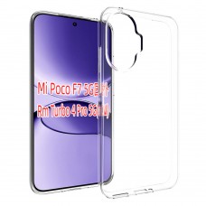 for Xiaomi Poco F7 5G Soft Silicone Clear Case-Glossy Case