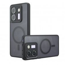 for Xiaomi POCO M7 Pro Black Case Compatible with Magsafe- Kika Magnetic for Xiaomi POCO M7 Pro Black Case Compatible with Magsafe- Kika Magnetic