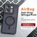 for Xiaomi POCO M7 Pro Black Case Compatible with Magsafe- Kika Magnetic