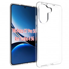 for Xiaomi Poco X7 Pro 5G Soft Silicone Clear Case-Glossy Case for Xiaomi Poco X7 Pro 5G Soft Silicone Clear Case-Glossy Case