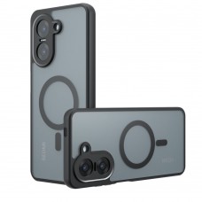 for Xiaomi Redmi A5 Black Case Compatible with Magsafe- Kika Magnetic