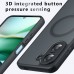 for Xiaomi Redmi A5 Black Case Compatible with Magsafe- Kika Magnetic for Xiaomi Redmi A5 Black Case Compatible with Magsafe- Kika Magnetic