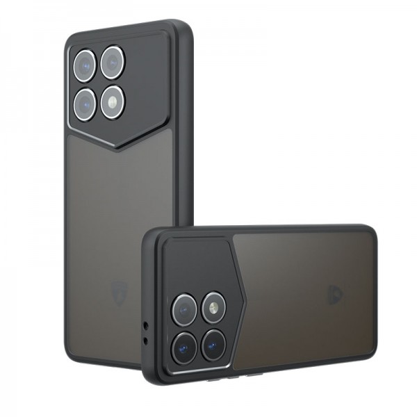 for Xiaomi Redmi K70 Black Case- Kika Case for Xiaomi Redmi K70 Black Case- Kika Case