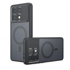 for Xiaomi Redmi K70 Black Case Compatible with Magsafe- Kika Magnetic