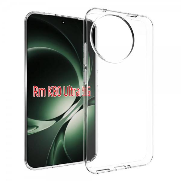 for Xiaomi Redmi K80 Ultra 5G Soft Silicone Clear Case-Glossy Case for Xiaomi Redmi K80 Ultra 5G Soft Silicone Clear Case-Glossy Case