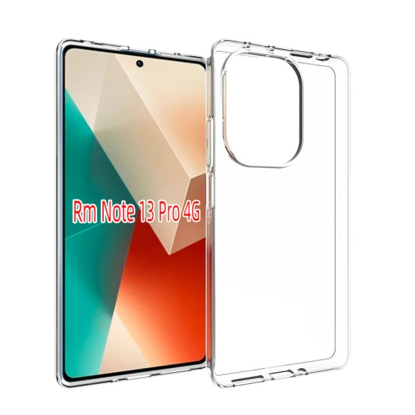for Xiaomi Redmi Note 13 Pro 4G Soft Silicone Clear Case-Glossy Case for Xiaomi Redmi Note 13 Pro 4G Soft Silicone Clear Case-Glossy Case