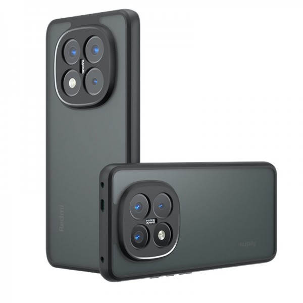 for Xiaomi Redmi Note 14 Pro Plus Black Case- Kika Case for Xiaomi Redmi Note 14 Pro Plus Black Case- Kika Case