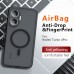 for Xiaomi Redmi Turbo 4 Pro Black Case Compatible with Magsafe- Kika Magnetic for Xiaomi Redmi Turbo 4 Pro Black Case Compatible with Magsafe- Kika Magnetic