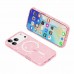 Glitter Clear Magnetic Case for iPhone 11-18 Pro Max - Terminator MagSafe Glitter Cover