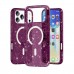 Glitter Clear Magnetic Case for iPhone 11-18 Pro Max - Terminator MagSafe Glitter Cover
